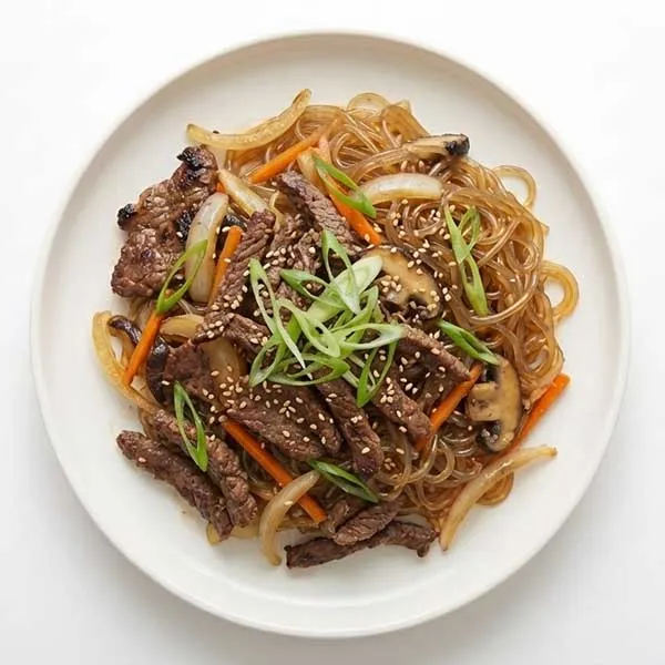 Korean BBQ Beef Bulgogi with Glass Noodles